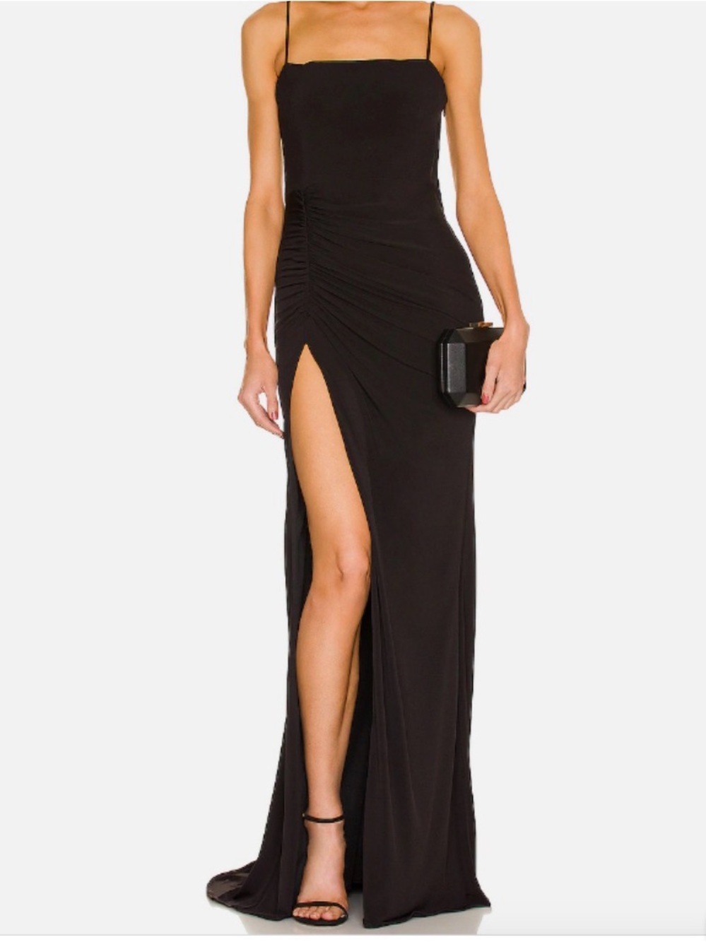 NWT KATIE MAY THE GREAT KATE BLACK GOWN DRESS sz Small